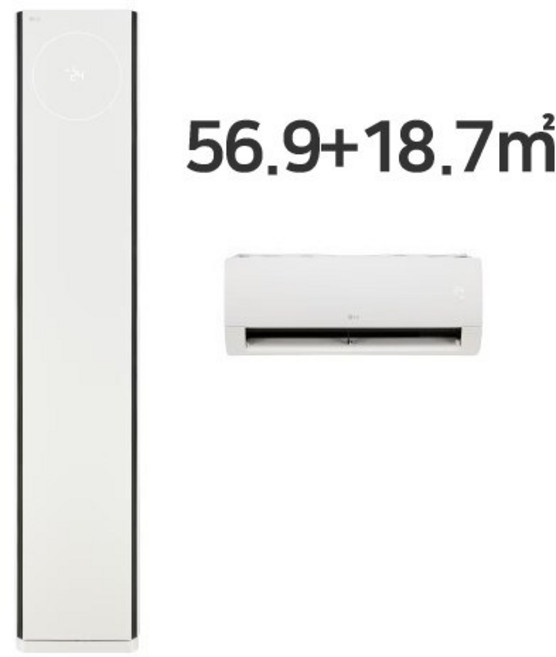 LG전자 휘센 Objet 타워2 1시리즈 FQ17ET1HC2 (기본설치비 포함), 일반 배관 유형