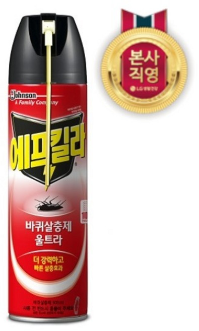 (형제)엘지생활건강 [에프킬라] 에프킬라 바퀴 울트라 바퀴벌레약 가정용 업소용, 500ml, 6개