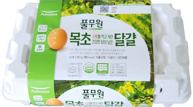 (냉장)[풀무원]목초란, 2개, 15구