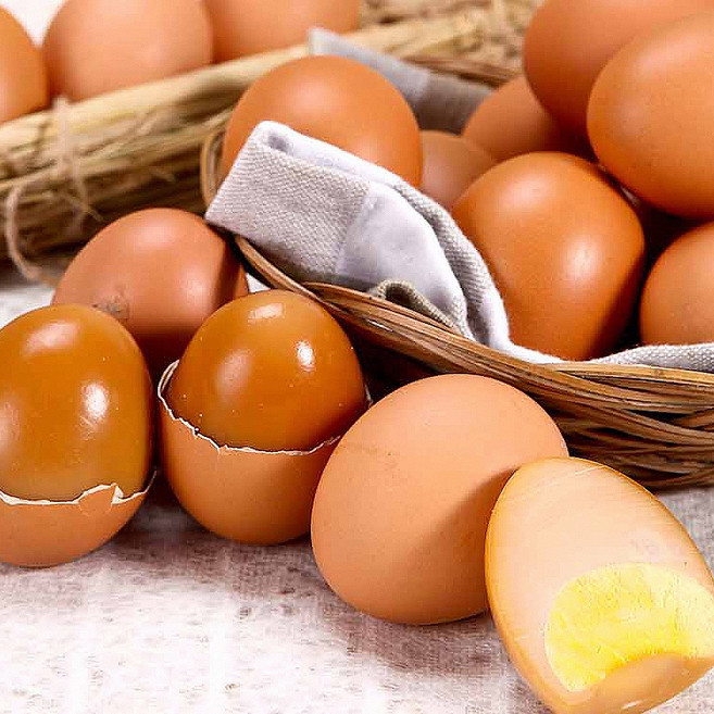 [산정] 촉촉탱글 맥반석 구운계란 훈제계란 1box 30구, 1개