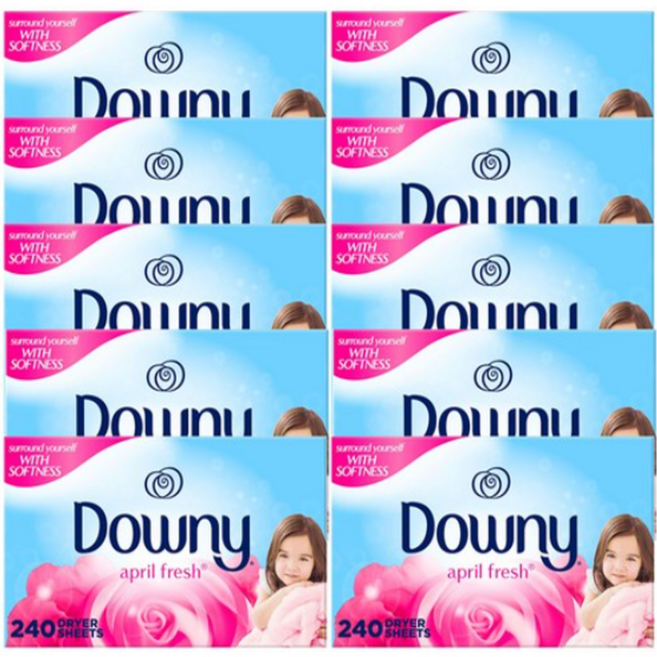 다우니 드라이시트 에이프릴 본품 240매 X 10개, 240매입