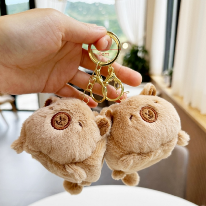 호야마트 못난이 미니지갑 가방 키링 인형