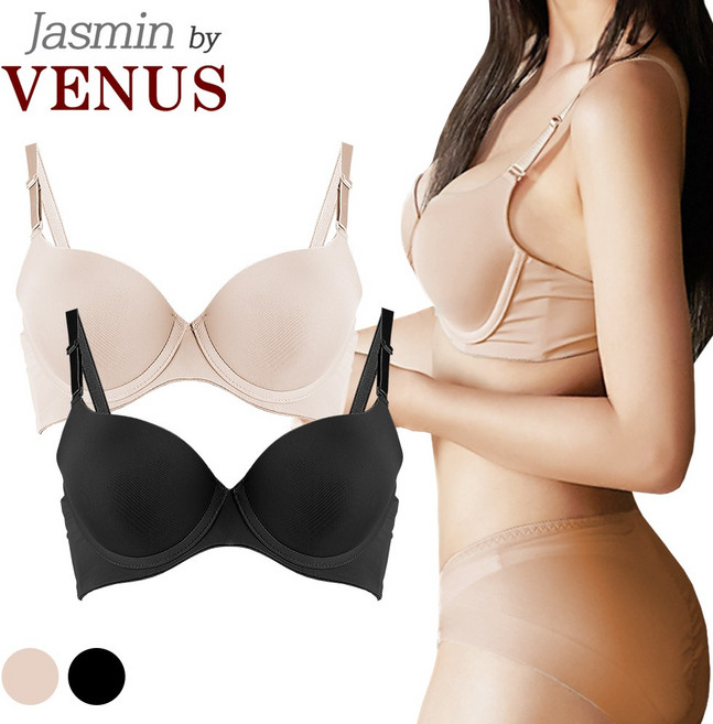 비너스 시그니처 여성 메모리폼 몰드 빅사이즈 브라 ABCDEF