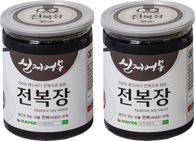 신지어부가 완도산 프리미엄 전복장 1kg+1kg, 1kg, 2개