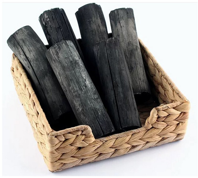 高級備長炭(1公斤) - 露營燒烤專用 長時穩定燃燒 少煙環保 提升料理口感, 1個