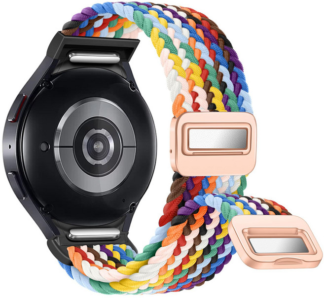 갤럭시워치 호환 마그네틱 브레이드 스포츠 루프 스트랩 7 울트라 /6/6클래식/5/5프로/4/4클래식, 프라이드