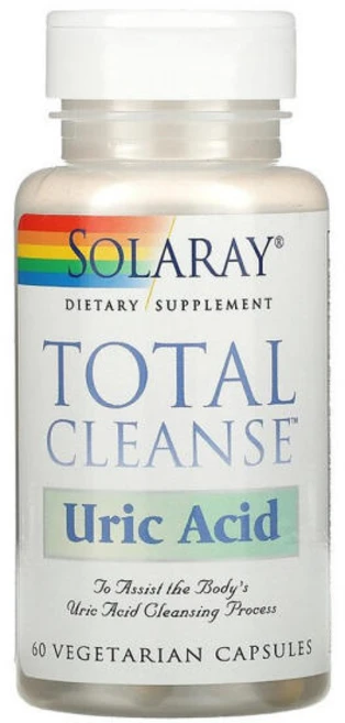 [국내 배송] Solaray - Total Cleanse 솔라레이 토탈 클린즈 요산 베지 캡슐 60정, 1개 - 쿠팡