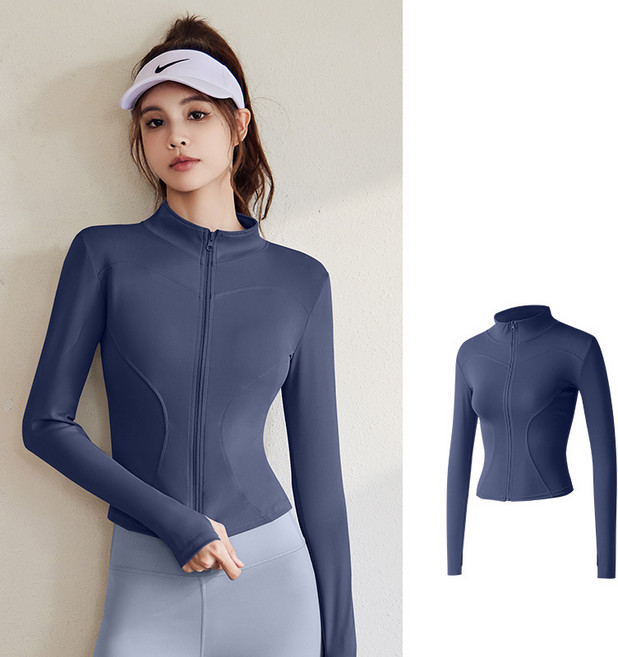 바디텐 슬림핏 운동복 집업 자켓