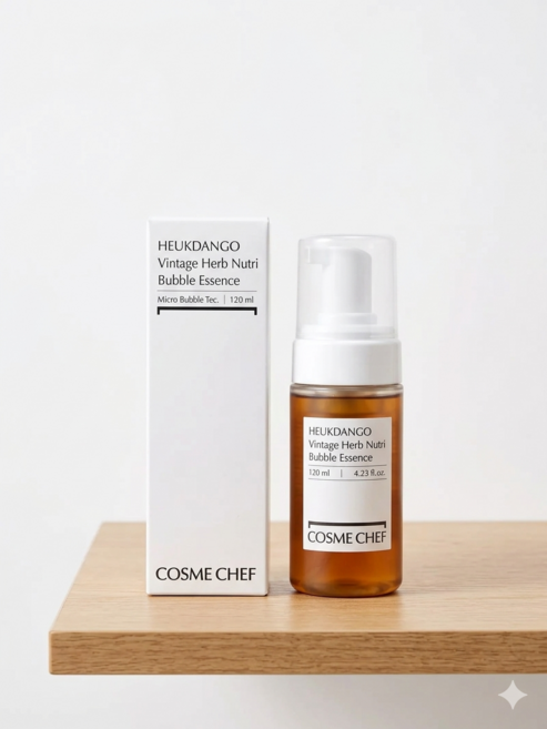 코스메쉐프 흑당고 진액 영양 버블 에센스, 1개, 120ml