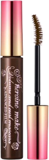 키스미 히로인메이크 롱앤컬 어드밴스드 필름 마스카라 6g, 02호 볼륨앤컬 브라운, 1개