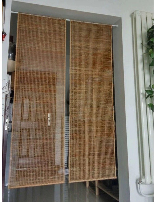 모시가리개 가림막 모시 커튼 파티션 창문가리개 패브릭 폭 25cm 1개 0.5m