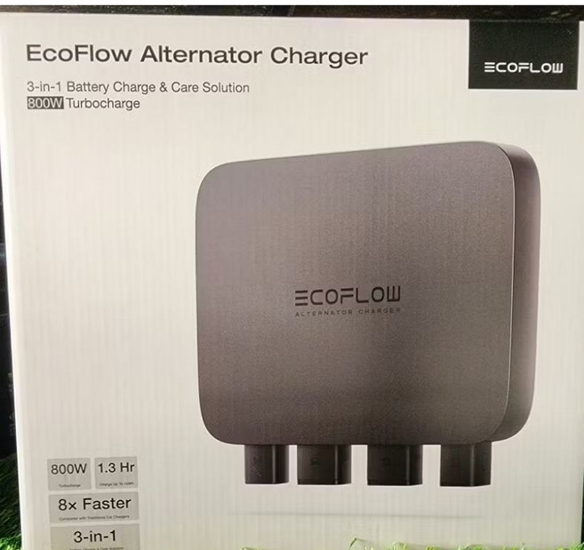 EcoFlow 800W 車用交直流充電器 3合1電瓶充電與保養方案