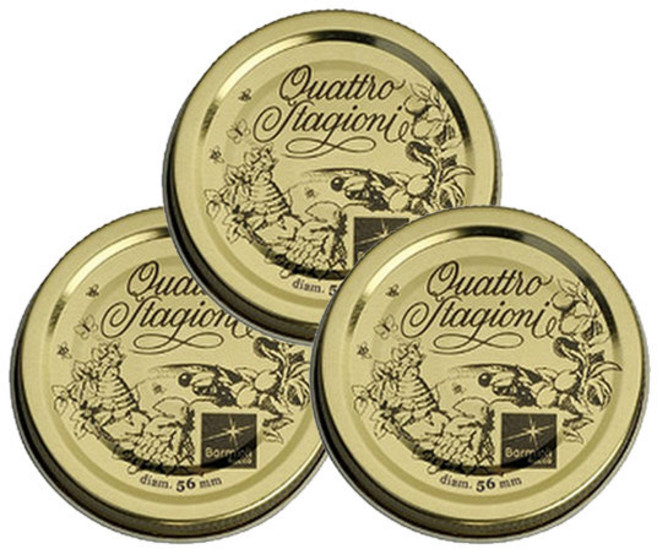 보르미올리 콰트로 56mm 뚜껑 3개입, 1세트