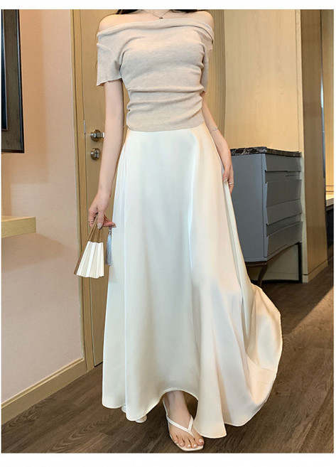 【高腰顯瘦】馬面裙襯裙 旗袍襯裙 打底襯裙 半身裙 長款襯裙 夏季薄款 防透防靜電 疊穿必備 漢服日常穿搭