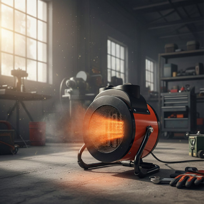 전기 온풍기 팬히터 PTC 히터 업소용 산업용 공업용 공장 야외 강력 초강력 열풍기 2KW 3KW MCP-series