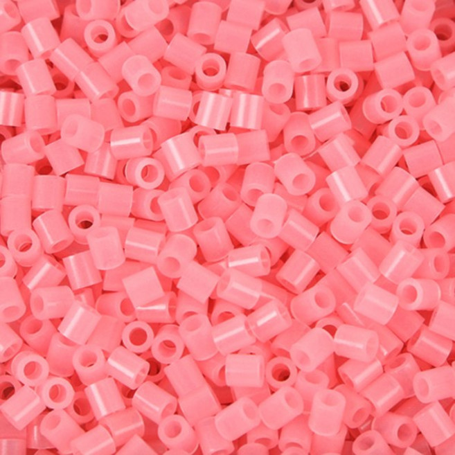 컬러비즈 펄러비즈 리필 5mm/50g 부자재 패키지 완벽구성, [선택2]야광컬러비즈_03-야광분홍/5mm_50g