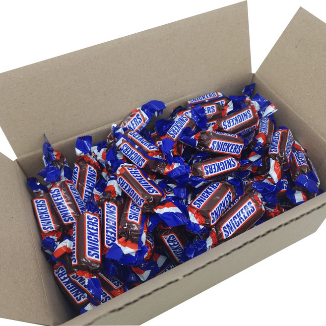 스니커즈 미니어쳐 초코바 대용량 70개 개별포장