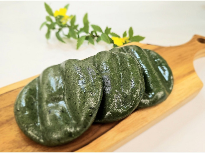 금떡은떡 굳지않는 쑥개떡 개떡 아침식사대용 아이간식, 16개, 1kg