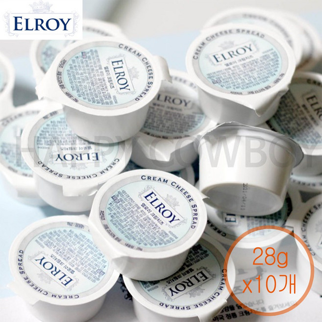 동서 엘로이 포션 크림치즈, 28g, 10개