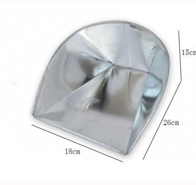 百佳宜 加厚金屬簸箕 工業級材質 分裝包裝便捷高效堅固耐用, 1個, 大號簸箕