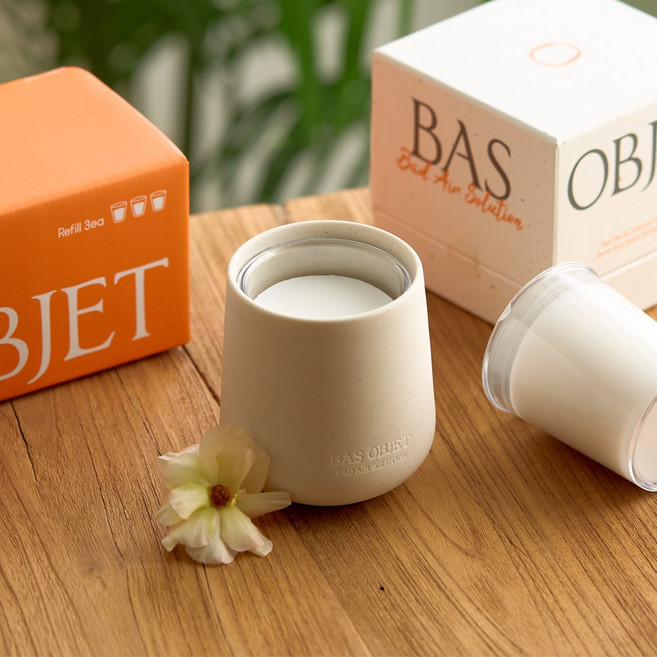 BAS 바스 프리미엄 오브제 탈취제(리필가능), 150g, 1개
