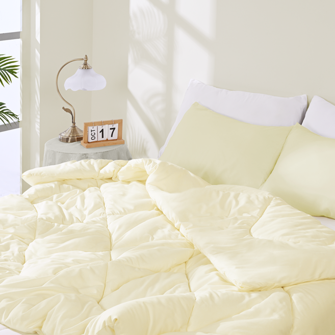 헤온 먼지없는 사계절 부드러운 차렵이불