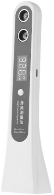 콜카타 초음파 무선 신장계, 화이트, 1개