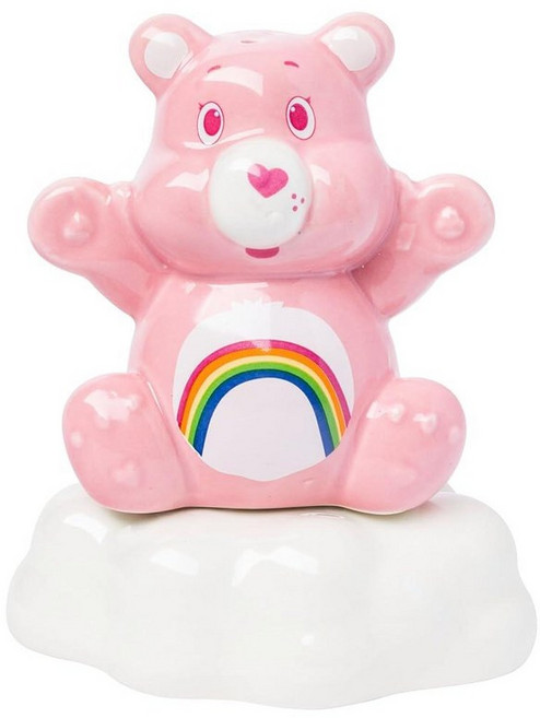 Silver Buffalo Sanrio 헬로 키티와 친구들 마이 멜로디 앤 쿠로미 3D 조각 세라믹 소금 및 후추 쉐이커 세트, 멀티컬러