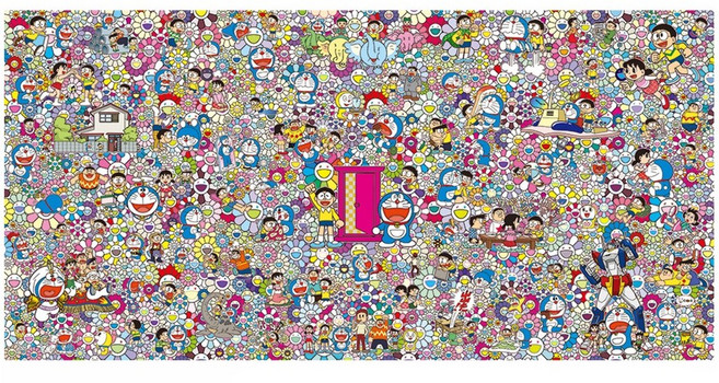 Takashi Murakami 村上隆 x 多啦A夢 (Doraemon in My Memory)