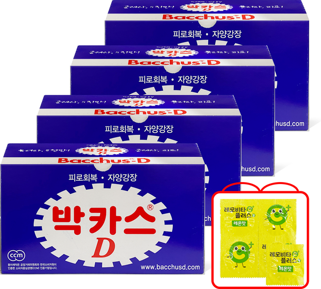 동아제약 박카스D 피로회복 + 레모비타5정, 100ml