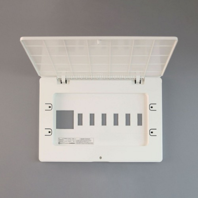 상도 올리비아 분전함 커버 웜화이트 두꺼비집 6회로 1개