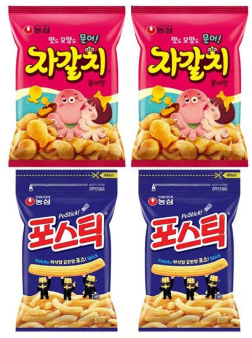 자갈치 300g 2개 + 포스틱 280g 2개, 자갈치, 300g, 2개 + 포스틱, 280g, 2개