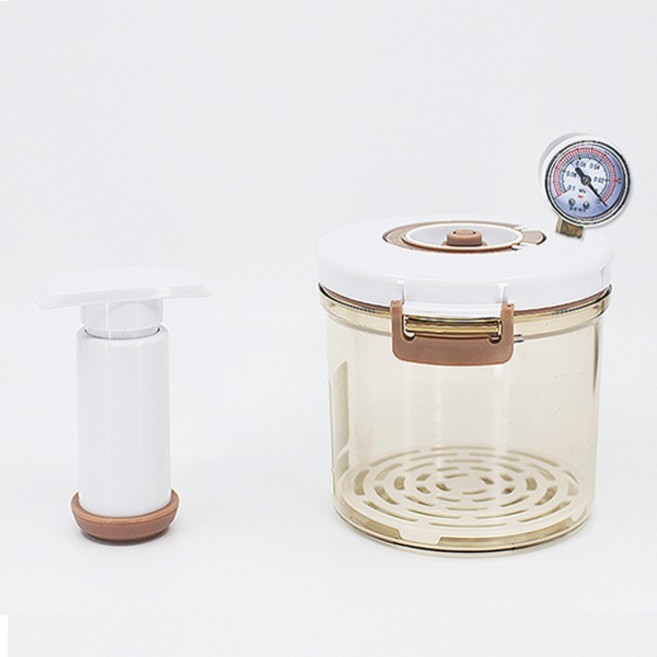 빅사이언스고급형 압력계 진공 수동 탈포기 기포제거(1L)