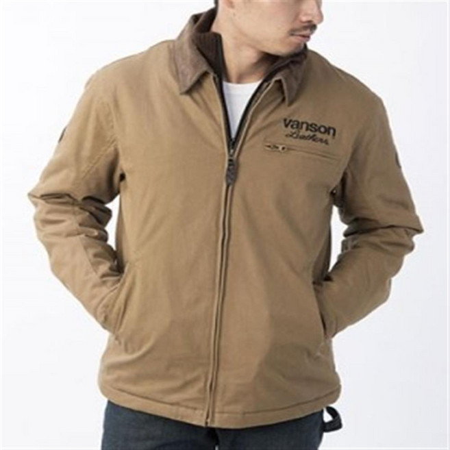 오토바이 방한 자켓 밴슨 바이크 프리미엄 클래식 코튼 라이딩 VS20114W, BLACK-GUNMETAL-2XL-110