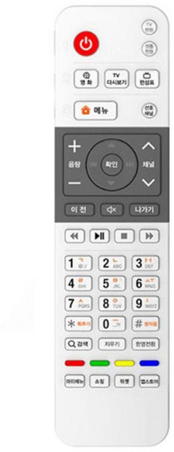 KT 정품 기가지니 TV 사용 리모컨D (HJ솔B 증정) (기가지니 셋톱박스 / KT 스카이라이프)