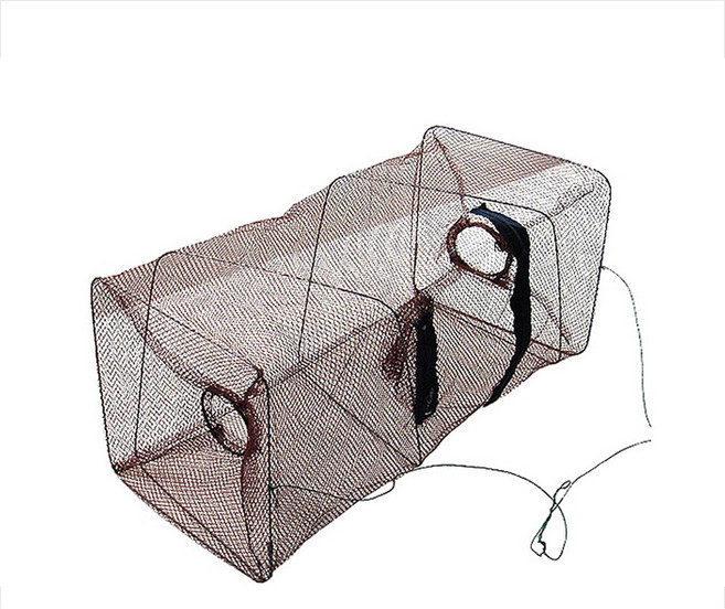 민물통발 사각통발 소 대, 미끼