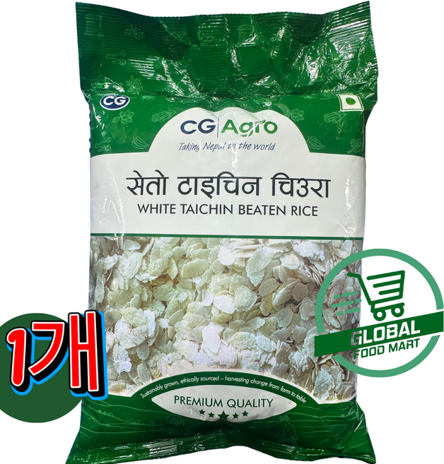 WHITE TAICHIN BEATEN RICE (CHEURA), 1세트, 1kg