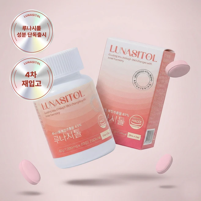 [공식승인] 루나시톨 for women, 1개, 60정 - 쿠팡