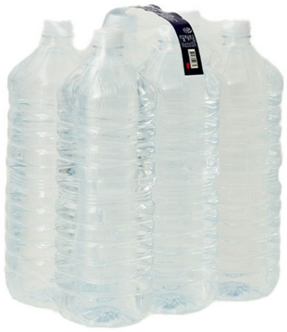 [지리산물하나] ECO 무라벨 생수, 2L, 6개