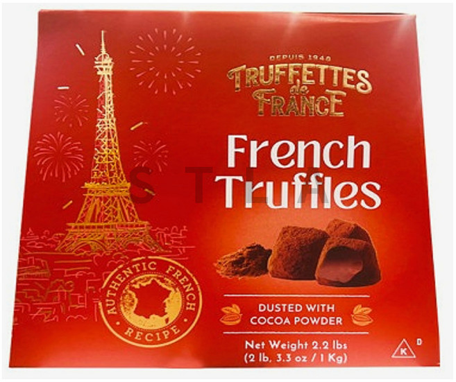코스트코 트뤼플 프랜치 초콜릿 생초콜릿, 1개, 1kg