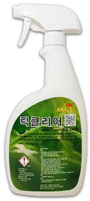 킴앤에스 릭클리어 1L 가정 사무실 잡냄새 제거용 탈취제 원액 소취제 탈취제 옷 침구류, 1개
