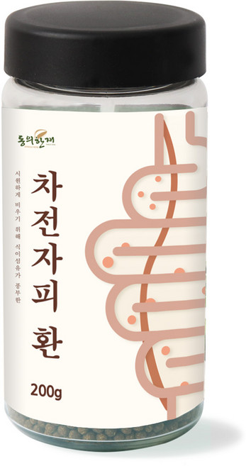 동의한재 100% 차전자피환, 200g, 1개
