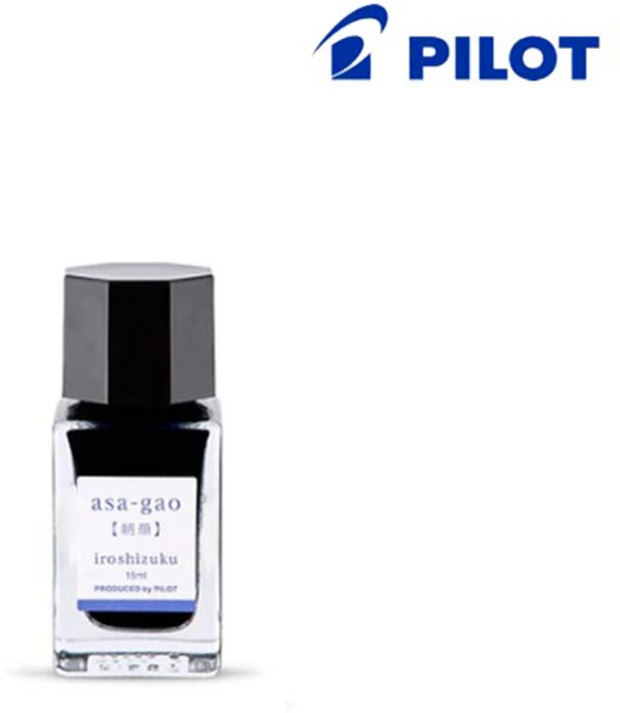 파이롯트 이로시주쿠 15ml 병잉크 (3개 구매시 케이스), 1개, 나팔꽃 (asa-gao)