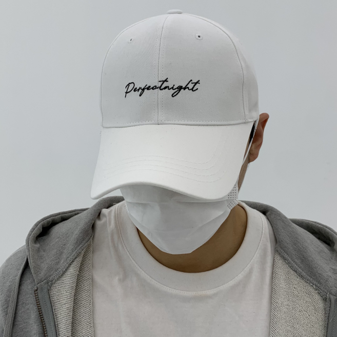 헬린이상점 영어 로고 빅사이즈 볼캡 대두 모자