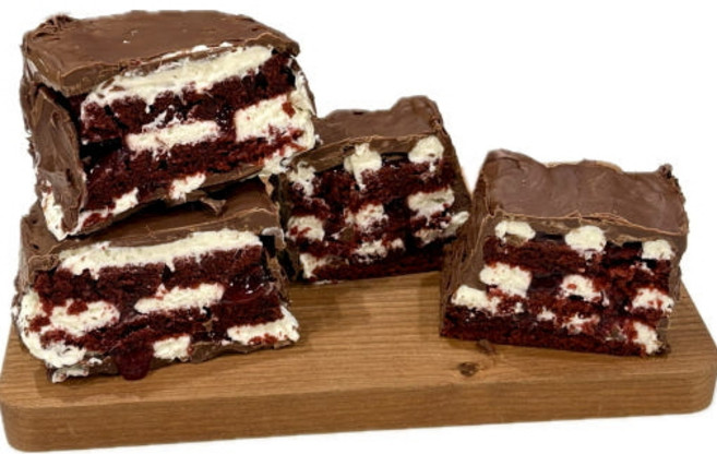 터키 벽돌케이크 sns에서 핫한 유튜브먹방1위 레드벨벳케이크, 1개, 500g