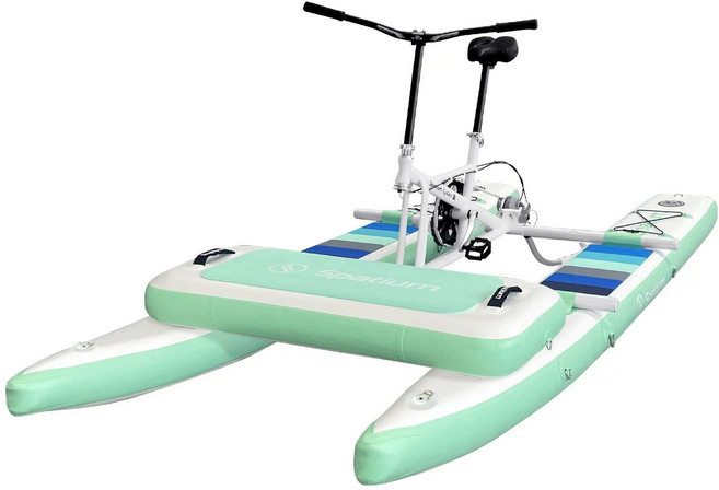 사다줍서 수상자전거 수상자전거2인용 패들보트, 민트그린