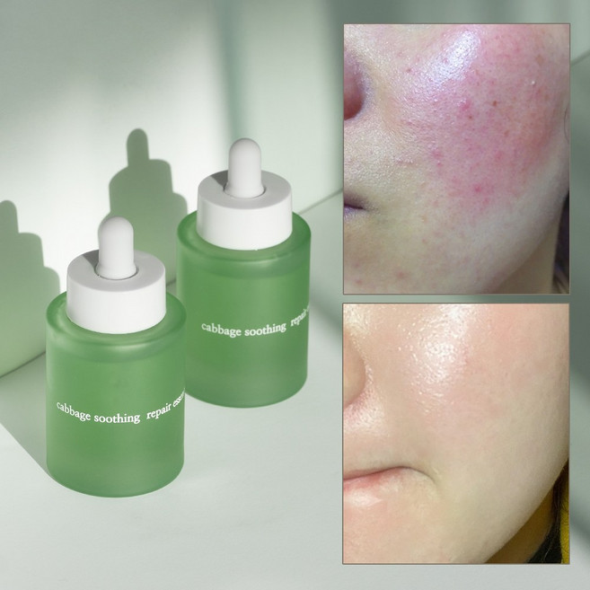 엘리메르 캐비지 수딩 리페어 세럼 에센스, 2개, 50ml