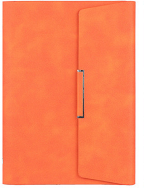 빈티지 비즈니스 노트, 오렌지, 1개