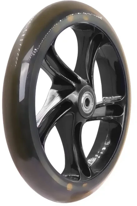 면도기 및 성인용 킥 스쿠터 200mm 휠 (ABEC 7 베어링 포함) 솔리드 교체, 1개