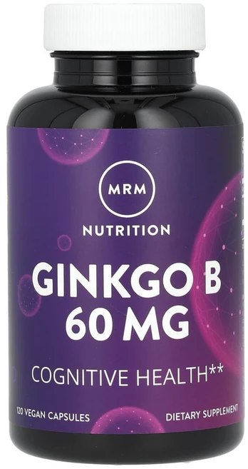 MRM 징코 B 60mg 베지 캡슐 120정, 1개 - 쿠팡